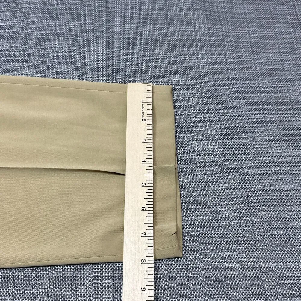Brooks Brothers Golf Pants Mens‎ 38x32 Tan Clark Fit Chino Lightweight Comfort